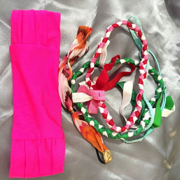 Headband Bundle- 12 adult - odds & ends multi-colored preowned SOLD AS A LOT - Picture 4 of 4